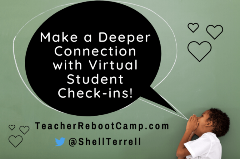 Make a Deeper Connection with Virtual Student Check-ins!