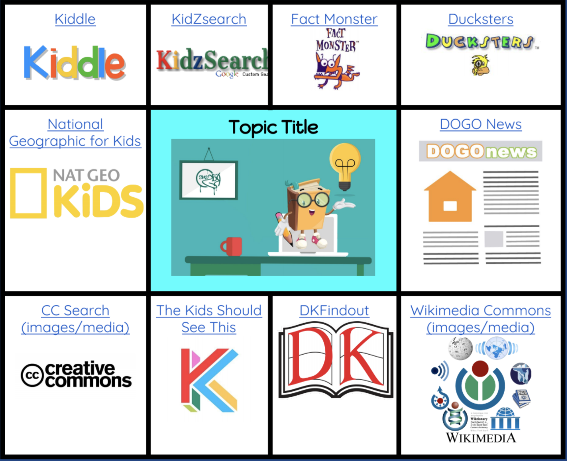 Kid Friendly Search Sites